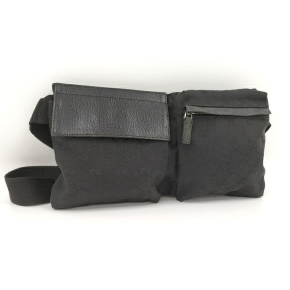 Gucci Handbags - Gucci Waist Bag GG Black